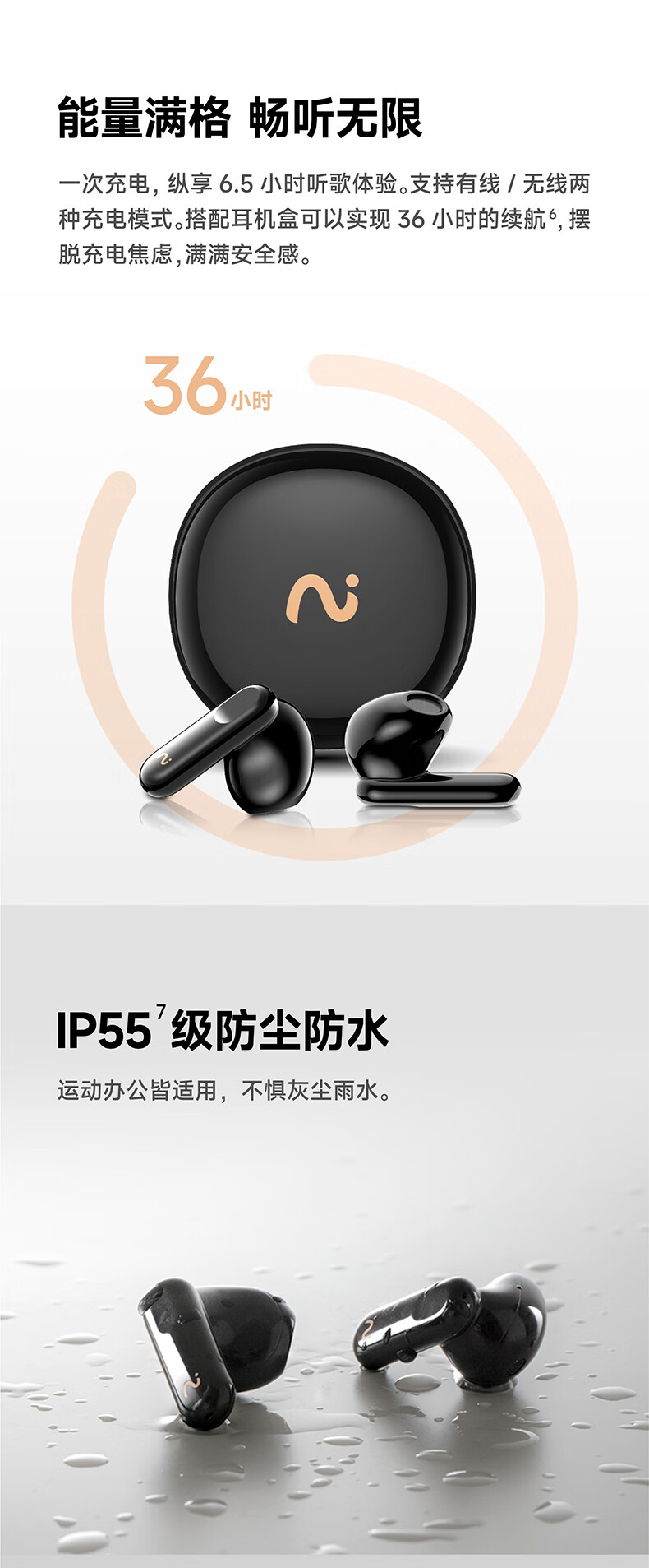 科大讯飞（iFLYTEK）录音降噪会议蓝牙耳机